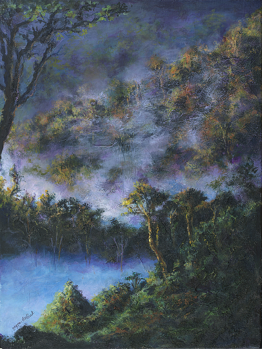 Misty Morning by Myra Goldick Misty Morning by Myra Goldick